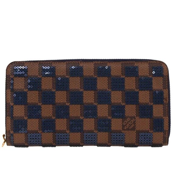 Louis Vuitton Blue Damier Payette Zippy Wallet - Picture 2 of 7